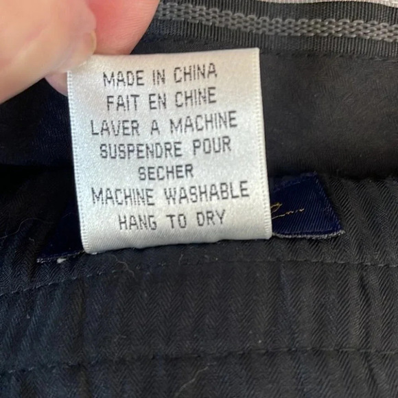 PANTIFINO Mens Wool Blend Pants Brown Trousers Pleat Elastic Panel Waist 44 - Picture 9 of 11